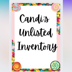 COPY - Unlisted Inventory